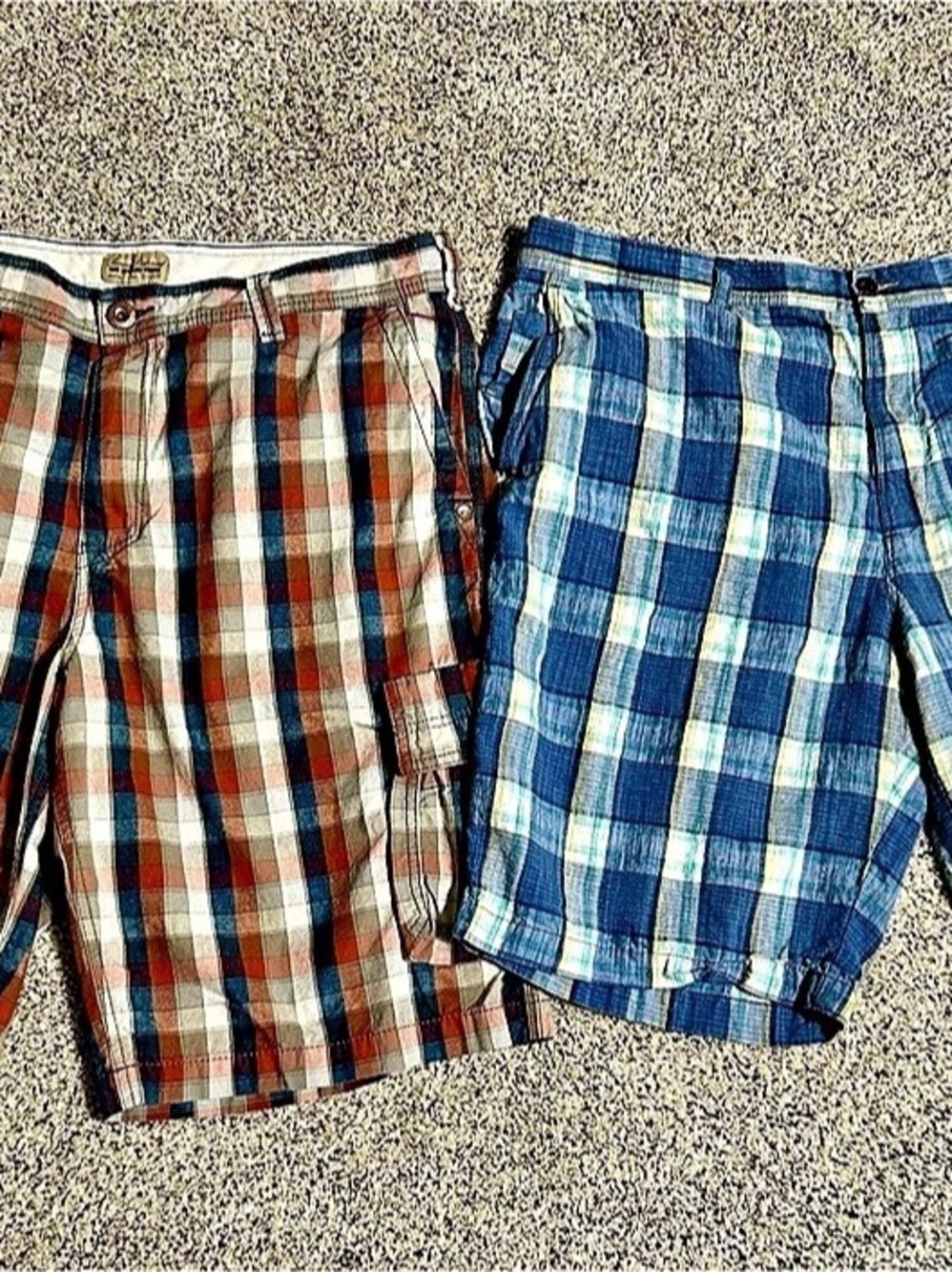 Tommy Bahama Men's Plaid Shorts Bundle of 2 Sz 38